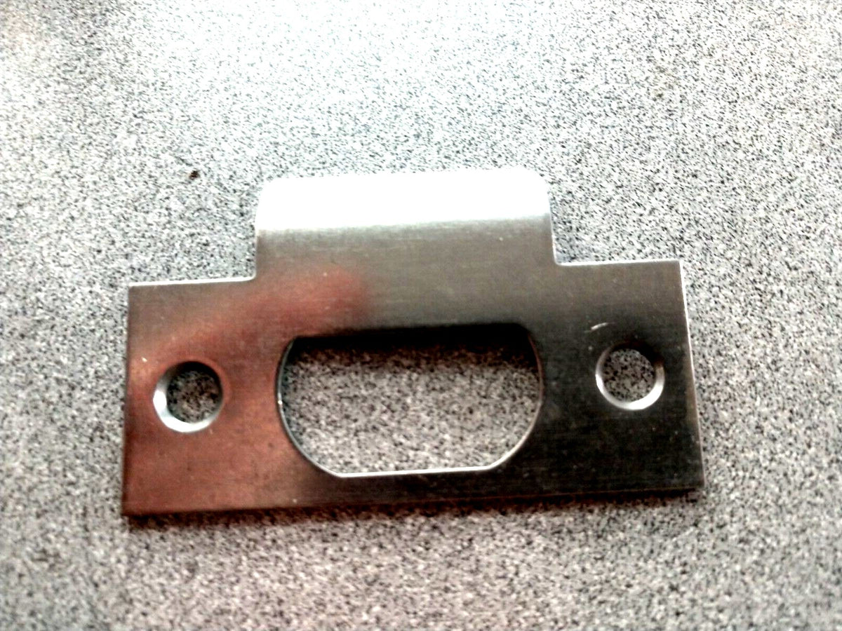 CYLINDRICAL LOCK KEY IN KNOB.OR LEVER  " T  " LIP STRIKE US26 2 3/4 X 1 1/8  