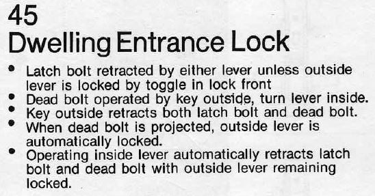 Sargent 8145 Replacement Lock Body