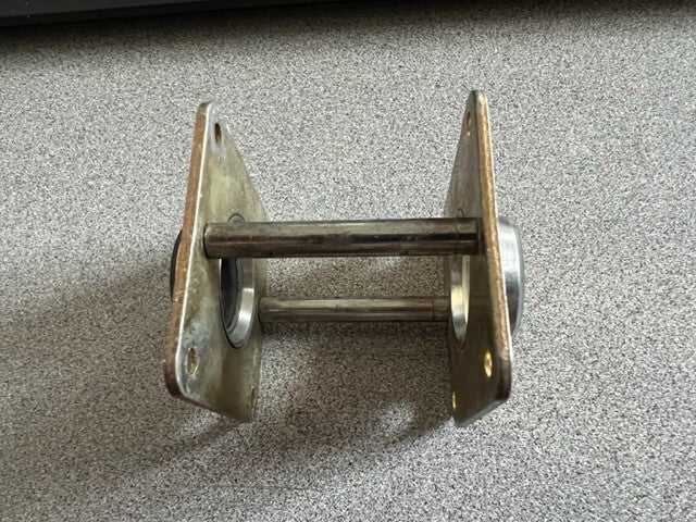 CORBIN RUSSWIN 466F51  " M " & " N "  ESCUTCHEON TRIM ALIGNMENT ADAPTER USED 32D
