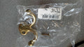 IVES 582A3 DOUBLE WARDROBE HOOK POLISHED BRASS FINISH ON ALUMINUM BASE