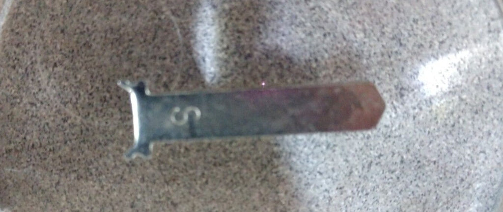 ARROW LOCK CYLINDER UNI TAIL PIECE "MARKED A" WITH CLIP INDENTATIONS