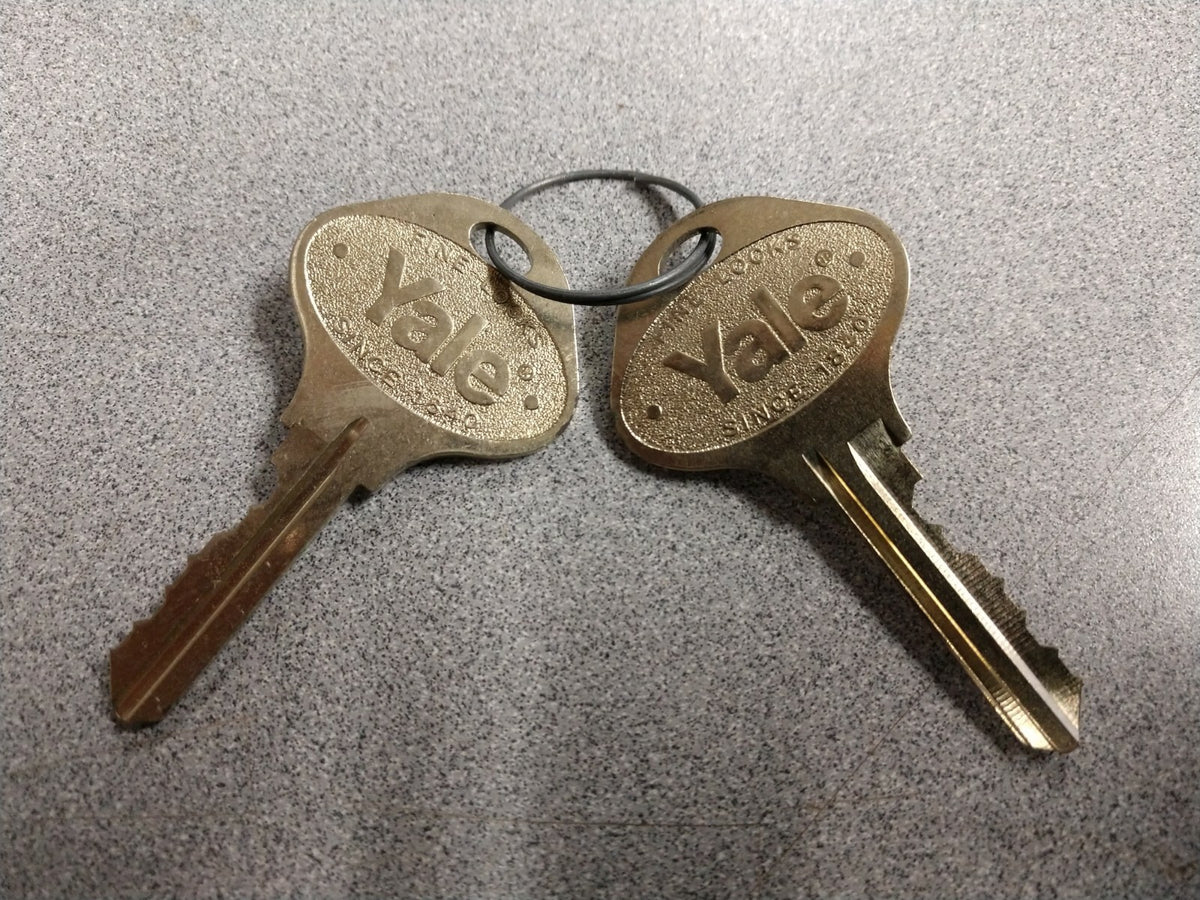 1 PAIR YALE RESIDENTIAL LOCK PRECUT KWIKSET 6 PIN KEYS (KA) LOCKSMITH