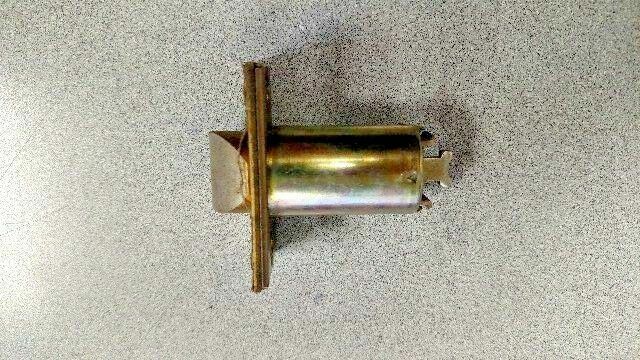 SCHLAGE LOCK UL SPRING LATCH 2 3/4" BACKSET US3 POLISHED BRASS FINISH NOS UL536G