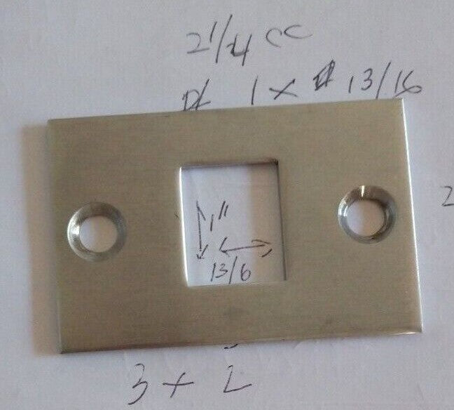 FALCON EXIT DEVICE BOTTOM STRIKE 4155 HVY DUTY 3" X 2"