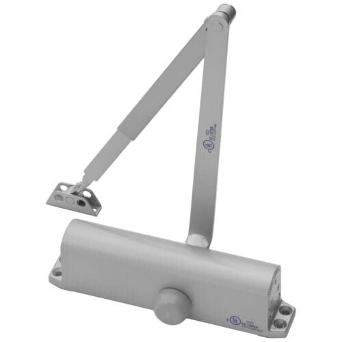 6 EA  ACCENTRA  DOOR CLOSER 1101 BF SIZE 1-4 ALU ADA BF = NORTON 161BF-689