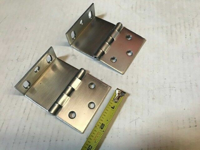 1 PR STANLEY 1589 OVERLAY HINGES EDP 35-7276 CABINET HINGE 1 1/8" - 1 3/8" INSET