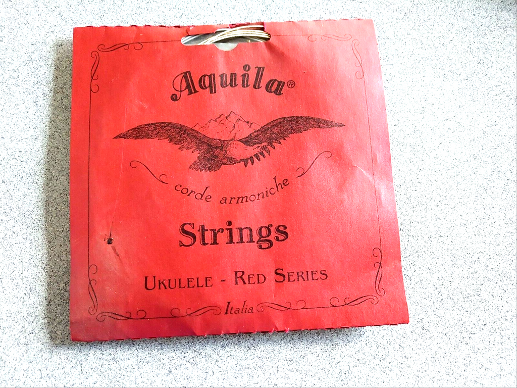 Aquila New Old Stock Ukulele  Red Strings - 1 Set of 4