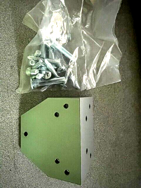 ACCENTRA DOOR CLOSER 293L FLUSH RABBETED TRANSOM ANGLE BRACKET WITH FASTENERS