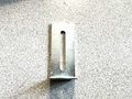 HADRIAN PILASTER "L"  BKT FOR COMPOSITE PANELS 624210 WASHROOM BATHROOM STALLS