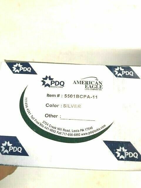 PDQ AMERICAN EAGLE 5501BCPA-11  ALUMINUM  689   DOOR CLOSER TRI PACK