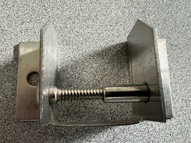COMMERCIAL BATHROOM PANEL SEXNUT & BOLT STAINLESS STEEL 1 - 1 3/8" PANEL