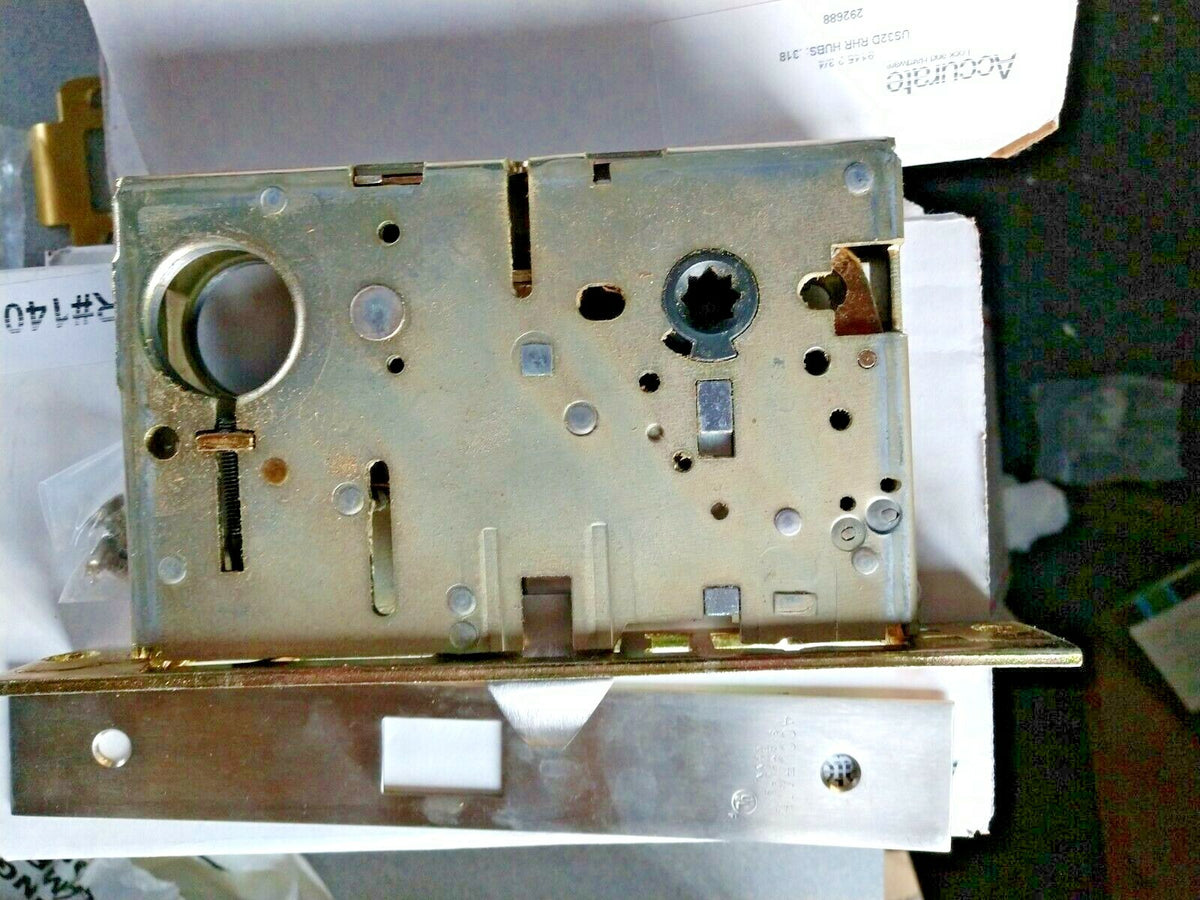 LOCKSPORT COLLECTOR ACCURATE LOCK MORTISE LOCK UNIQUE DESIGN RARE HANDED LHR