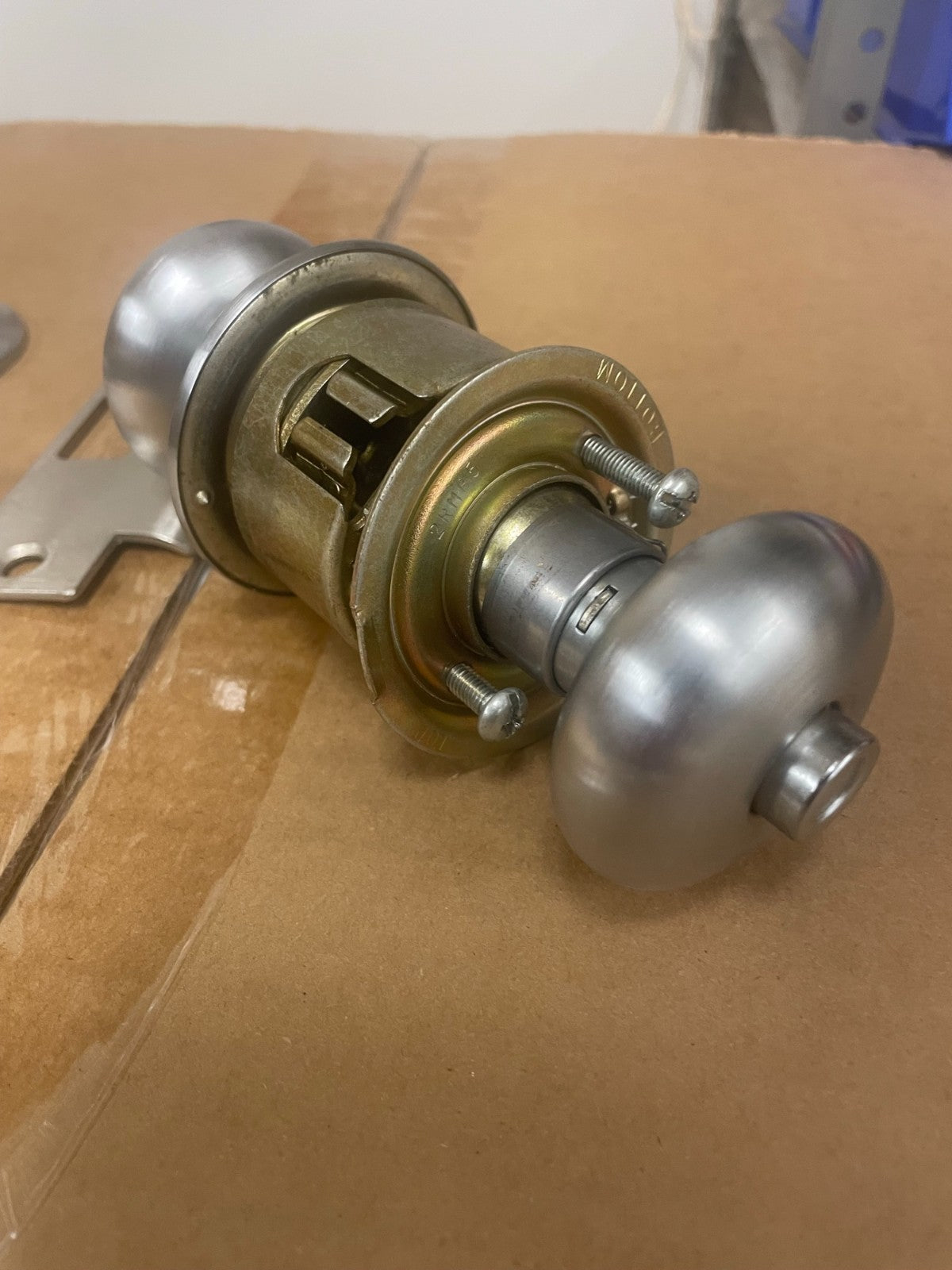 SARGENT LOCK 6U65 BS US26D PRIVACY 2 3/4" BACKSET BALL KNOB