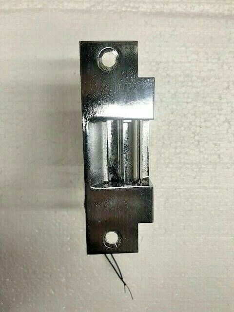 Trine 007C Electric Strike - 4-7/8" x 1-1/4" - Satin Chrome ELECTRIC STRIKE