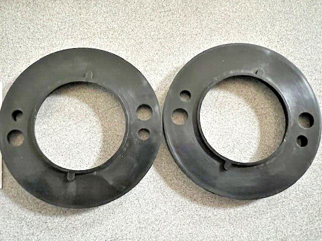 2 EACH  FALCON  A30775-000 T SERIES SHIMS FOR 1 3/8" THICK DOORS BLACK PLASTIC