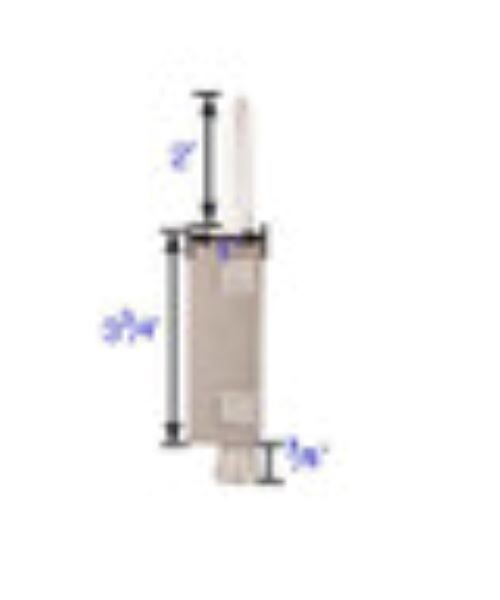 Emtek 206512 Dk Bronze Non-Keyed Patio Door Bolt (bulk pack)