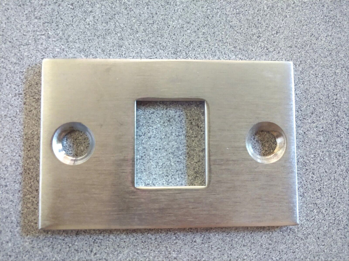 FALCON EXIT DEVICE BOTTOM STRIKE 4155 HVY DUTY 3" X 2"