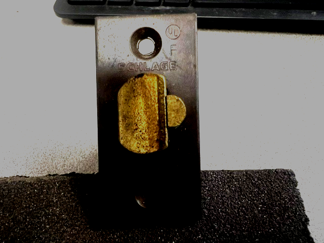 SCHLAGE DEADLATCH FOR " A " SERIES 2 3/4" BACKSET US10B