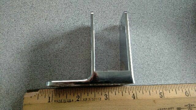 Jacknob 1760 Wall Bracket One Ear 1" AKA HADRIAN 603210 NEW