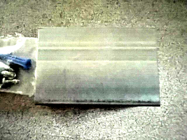 COMMERCIAL BATHROOM INTERNAL REPLACE STEEL U BRACKET FOR 1 1/8"  PANEL 3 3/4"