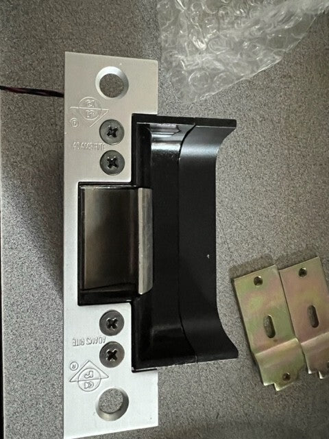 ADAMS RITE ELEC STRIKE 7170-515-628-03  W/ EXTEND LIP 12VDC FAIL SAFE ALUM FIN