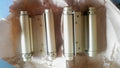 1 PAIR equal to BOMMER 3029 DOUBLE ACTING SPRING HINGES 4" SPRAYED BRASS DASH