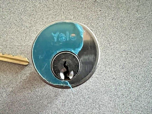 YALE ACCENTRA  2153  1 1/4" MORTISE CYLINDER WITH  2160  CAM US26D PARA KW