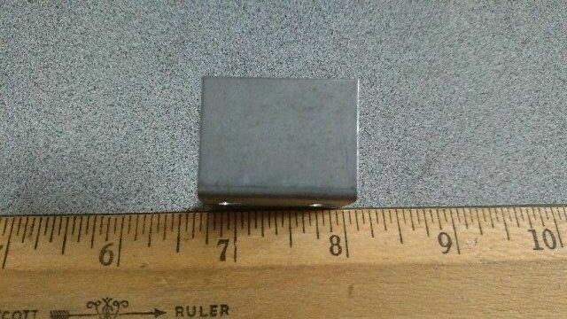 HADRIAN 607210 Headrail Corner Clip FOR COMMERCIAL BATHROOM STALLS