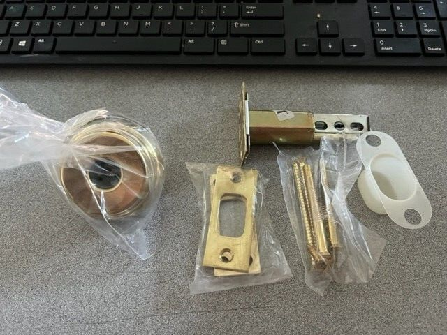 MEDECO ARROW E61 -US3  SINGLE CYL DEADBOLT L/CYLINDER US3  2 3/4" BACKSET GRD2