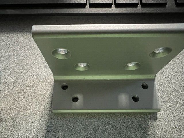 ACCENTRA DOOR CLOSER 589L FLUSH TRANSOM BRACKET ALUMINUM