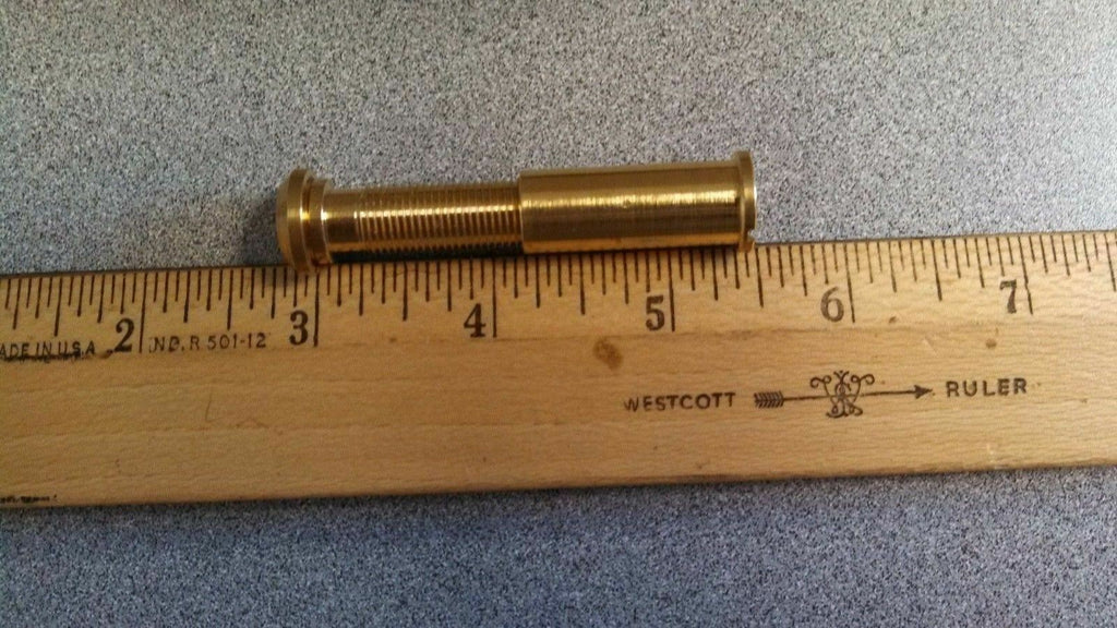DOOR VIEWER  ** QUANTITY 12 **  160 DEGREE PEEP HOLE US4 FIN SOLID BRASS
