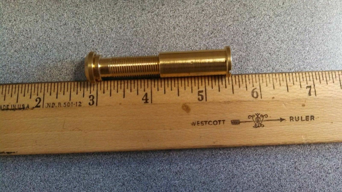 DOOR VIEWER  ** QUANTITY 12 **  160 DEGREE PEEP HOLE US4 FIN SOLID BRASS