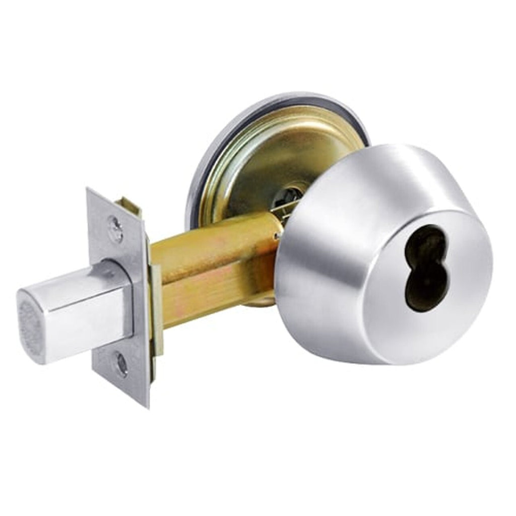 CORBIN RUSSWIN DL 2213 CL6 626 LESS CORE 2 3/4" BS SINGLE CYL DEADBOLT