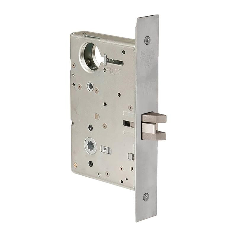CORBIN RUSSWIN ML2010 LL 619 PASSAGE MORTISE LOCK BODY  W/ FACEPLATE, STRIKE, SP