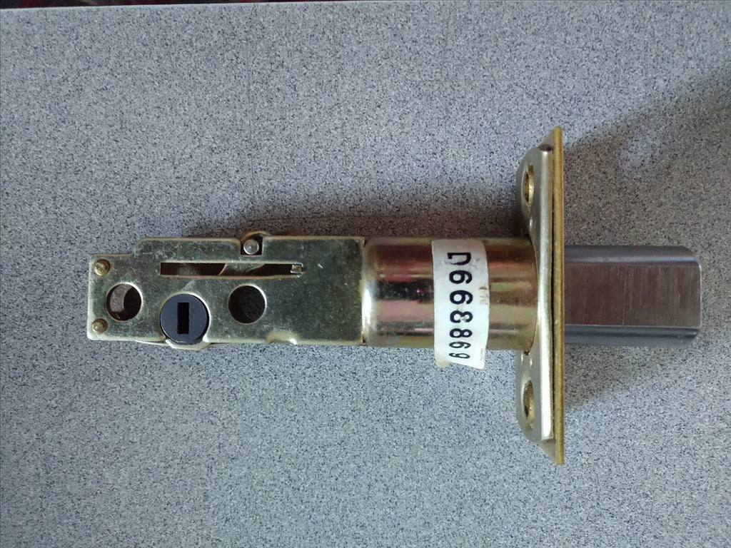 FALCON LOCK DEADBOLT ONLY 2 3/4  BS 1 1/8 X 2 1/4 FACE US10 MARKED D668869