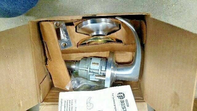 BEST LOCK 93K 7C 14K S3 626 GRADE 1 APARTMENT DOUBLE CYLINDER  US26D LESS CORES