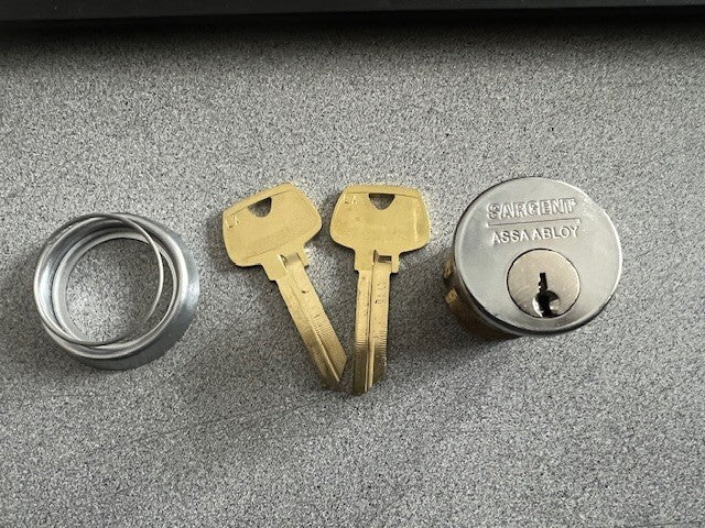 SARGENT LOCK 41 X 97 LA US32D  1 1/8" SATIN STAINLESS STEEL  O BITTED