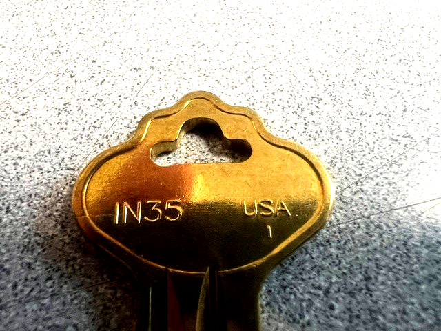 TAYLOR IN35 - BR BRASS KEY BLANK MADE IN USA
