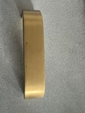 1 EA   SATIN  BRONZE SOLID BRASS COMMERCIAL DOOR PULL 1/2 ROUND  6" CC US10