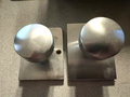 CORBIN PR D 914N US26D DOUBLE DUMMY TRIM US26D NOS ART DECO BACK TO BACK MTG
