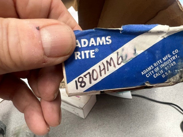 ADAMS RITE 1870HM 1 1/8" BS BOLT LOCK ALUMINUM