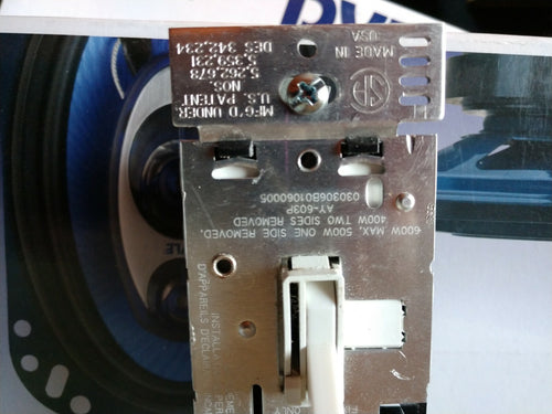 4 USED LIGHT DIMMERS (NOT LED COMPATABLE)