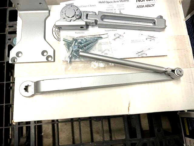 ACCENTRA DOOR CLOSER HOLD OPEN ARM 400-3 AKA 400-8 WITH 588 HPA BRACKET ALUMINUM