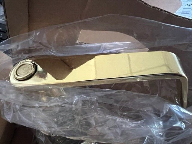 FALCON LOCK B301S DAN 605 PRIVACY LOCK POL BRASS 2 3/4" BS