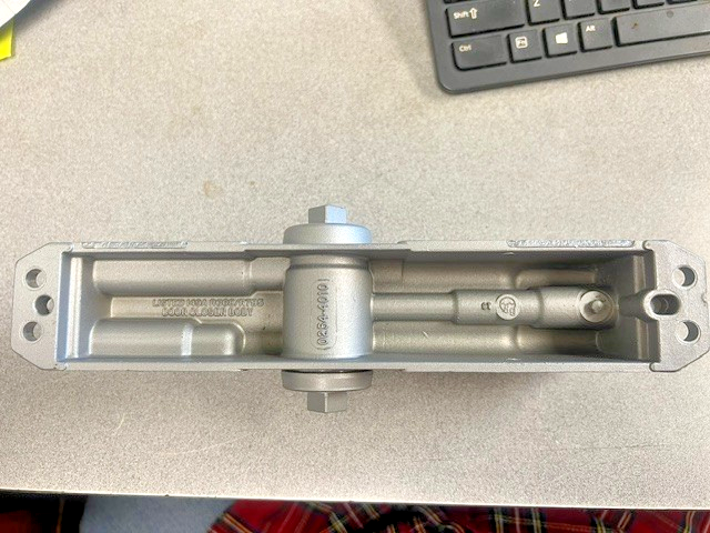NORTON DOOR CLOSER 1604 BODY ONLY ALU FIN