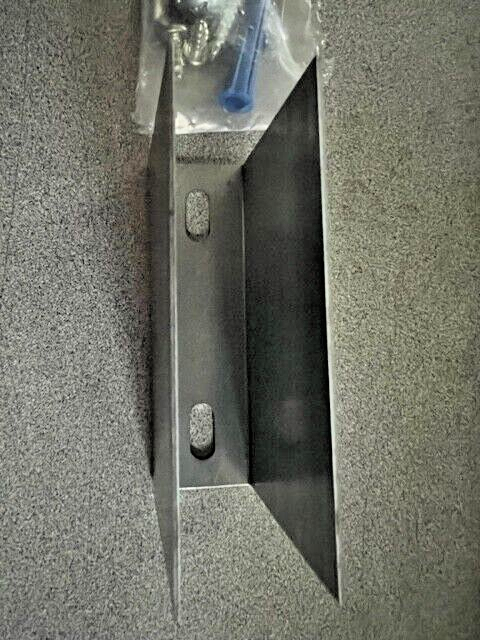 COMMERCIAL BATHROOM INTERNAL REPLACE STEEL U BRACKET FOR 1 1/8"  PANEL 3 3/4"