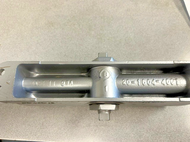 NORTON DOOR CLOSER 1604 BODY ONLY AKA 20-1604-4001 ALUMINUM FIN