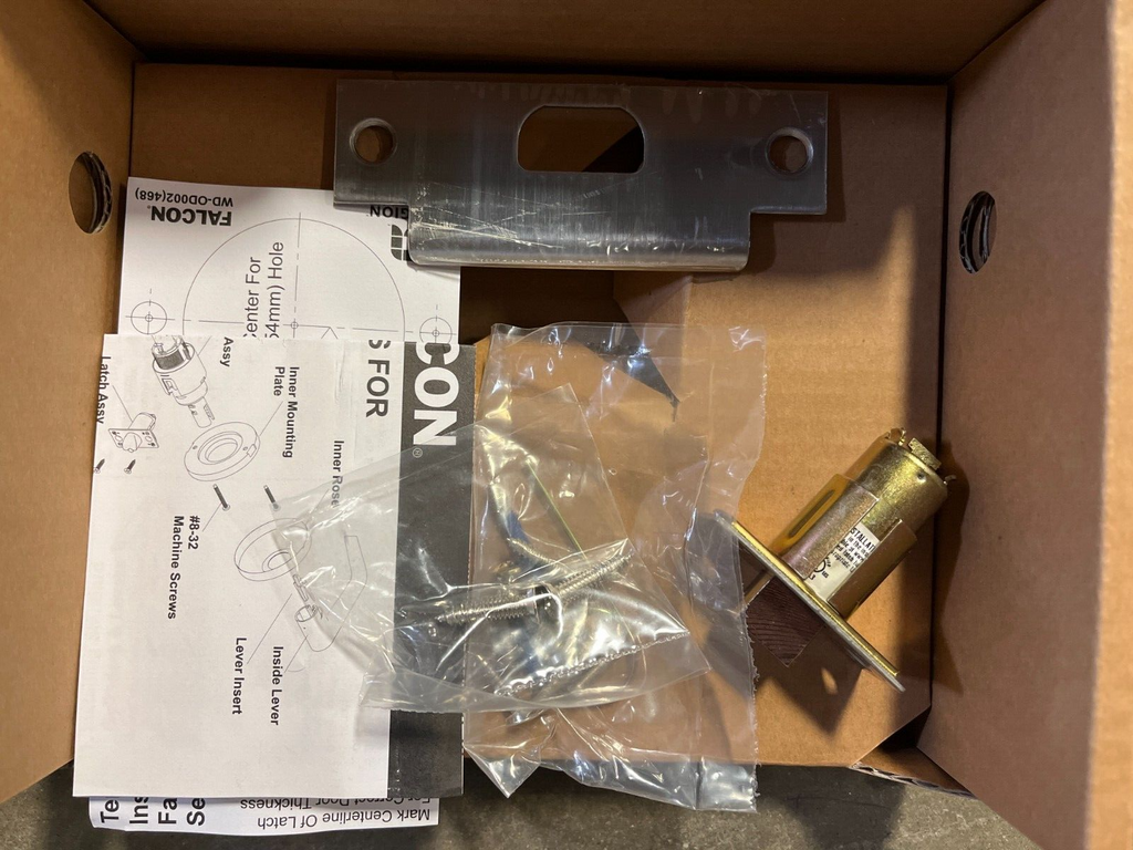 FALCON LOCK B101S QUA 626 PASSAGE SET GRADE 2 US16D 2 3/4" BACKSET