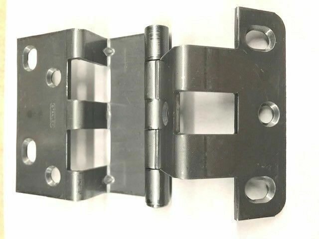1 PAIR Stanley Cabinet Hinges 35-1490 Interleaf Casework 1592-4 Chrome Finish