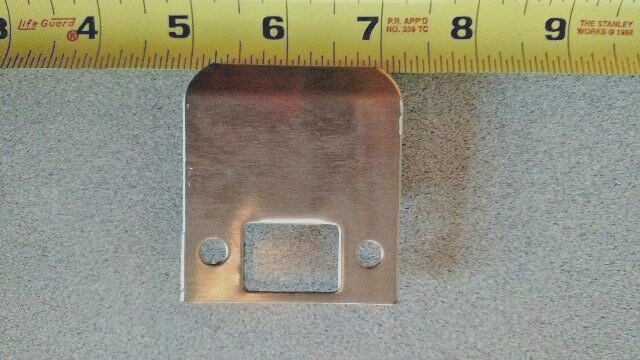 EXTENDED FULL CURVED LIP STRIKES 2 1/2" (SEE PICT) LOCKSMITH USED US32D SATIN SS